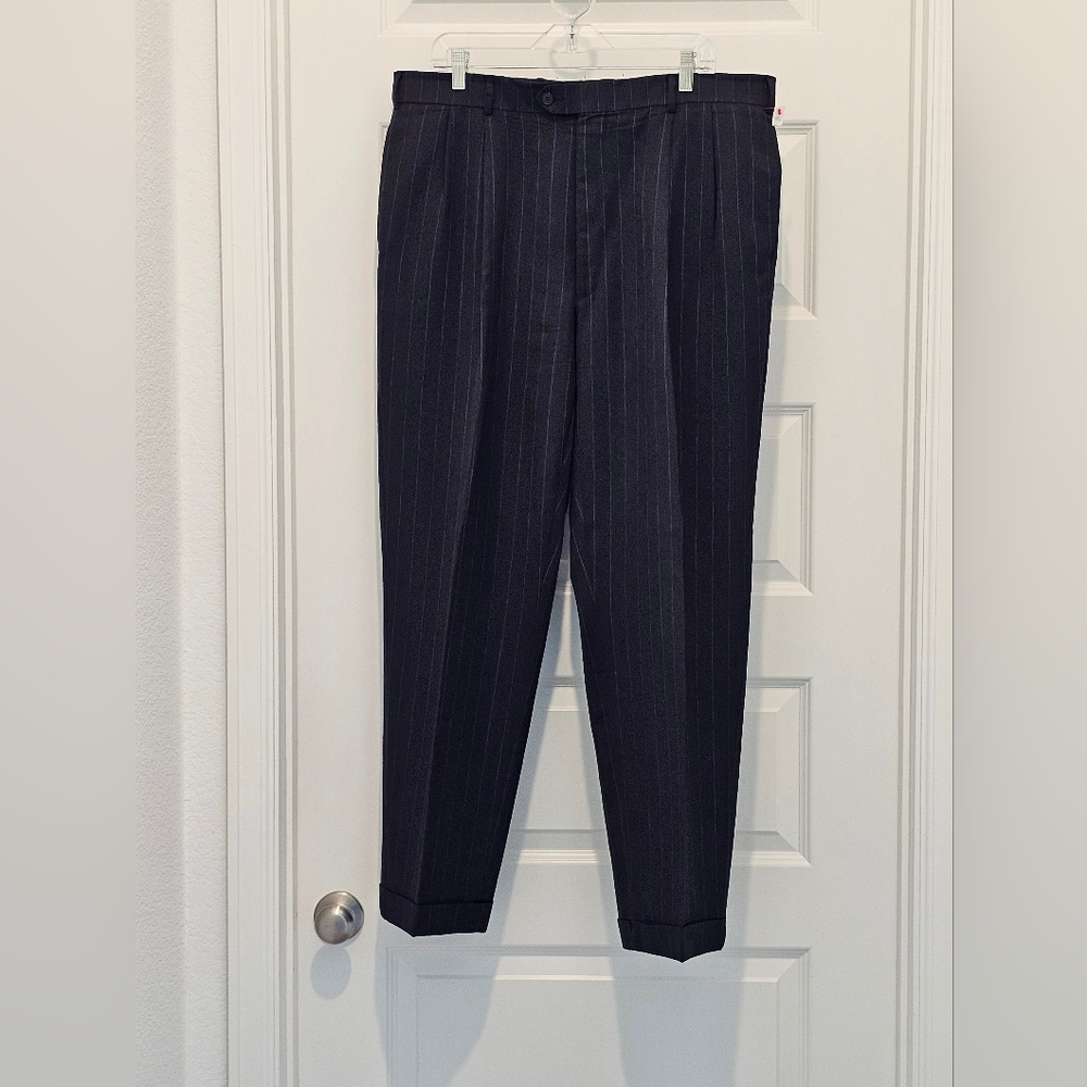 Jos. A. Bank Cuffed Hem Dress Pants, GUC, Waist 36